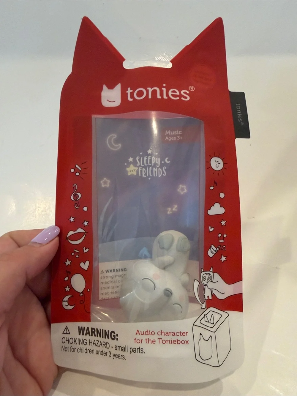 NWT Tonies Sleepy Friends Sleepy Penguin Audio Character - White